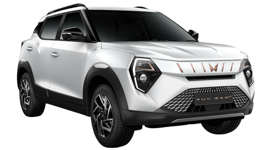 MAHINDRA  XUV 3X0 EV WHITE COLOUR