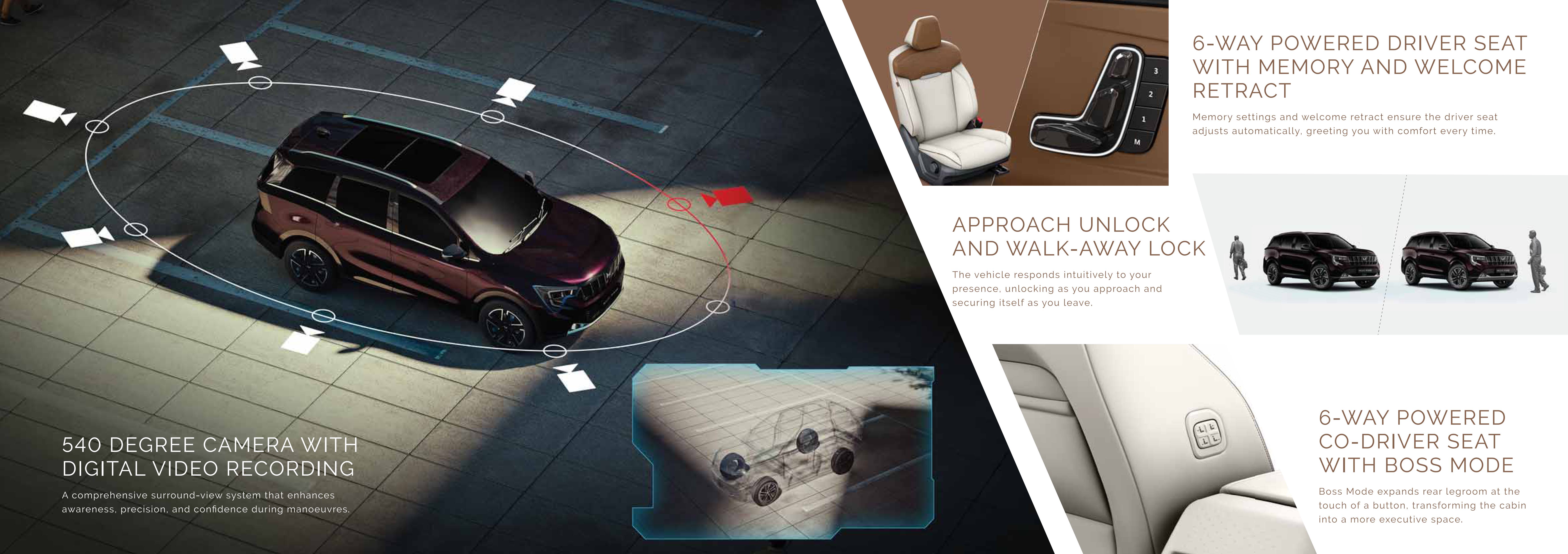 Approach Unlock and Walk-Away Lock